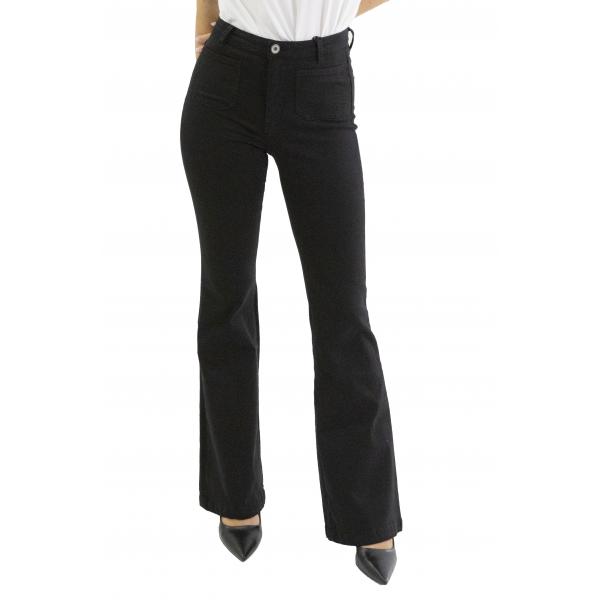 Jeans palazzo con tasche avanti "Ire"